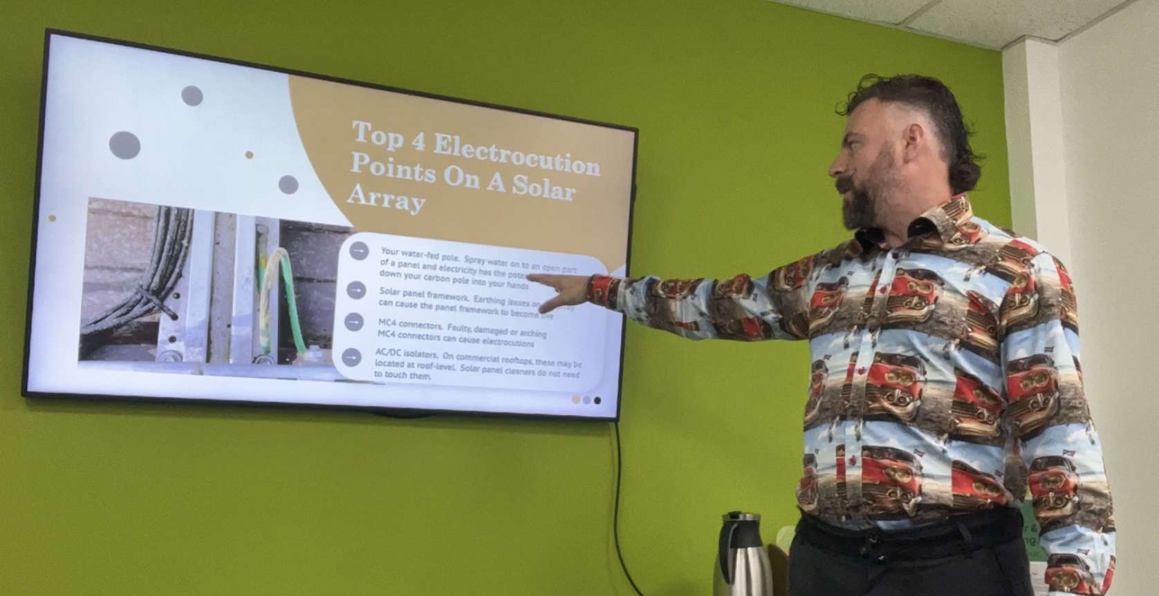 Solar Panel Cleaning Safety Awareness Training Courses ISCA