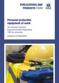 Front cover of PPE at Work Regulations 2022