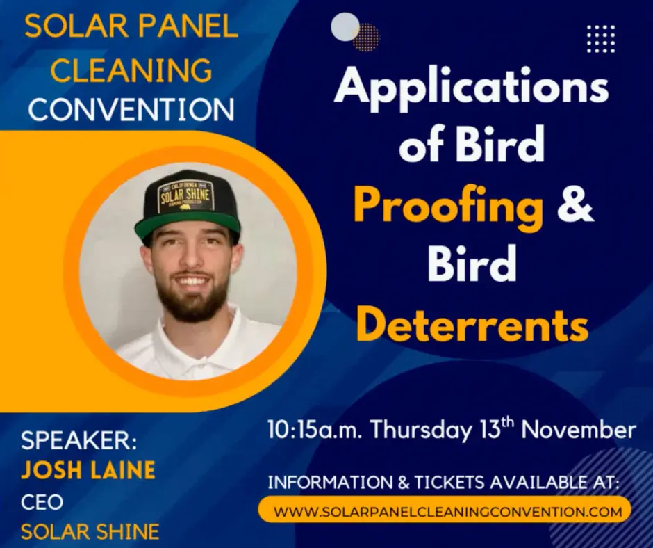 Applications of bird proofing and bird deterrents