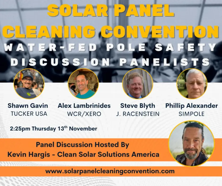 Water fed pole electrocution issues can they be fixed