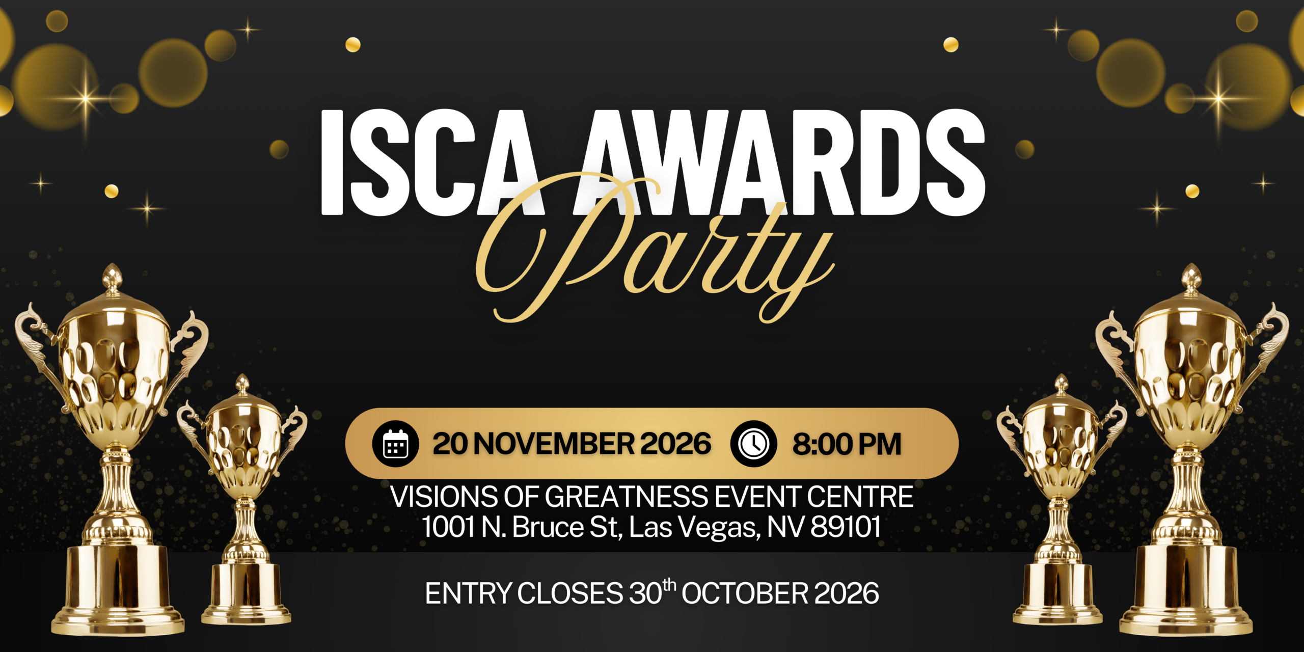 ISCA awards banner