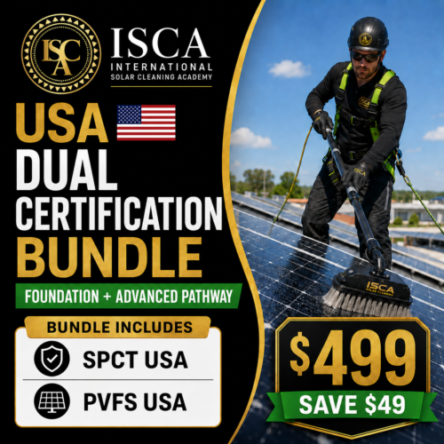 ISCA Dual Certification Logo